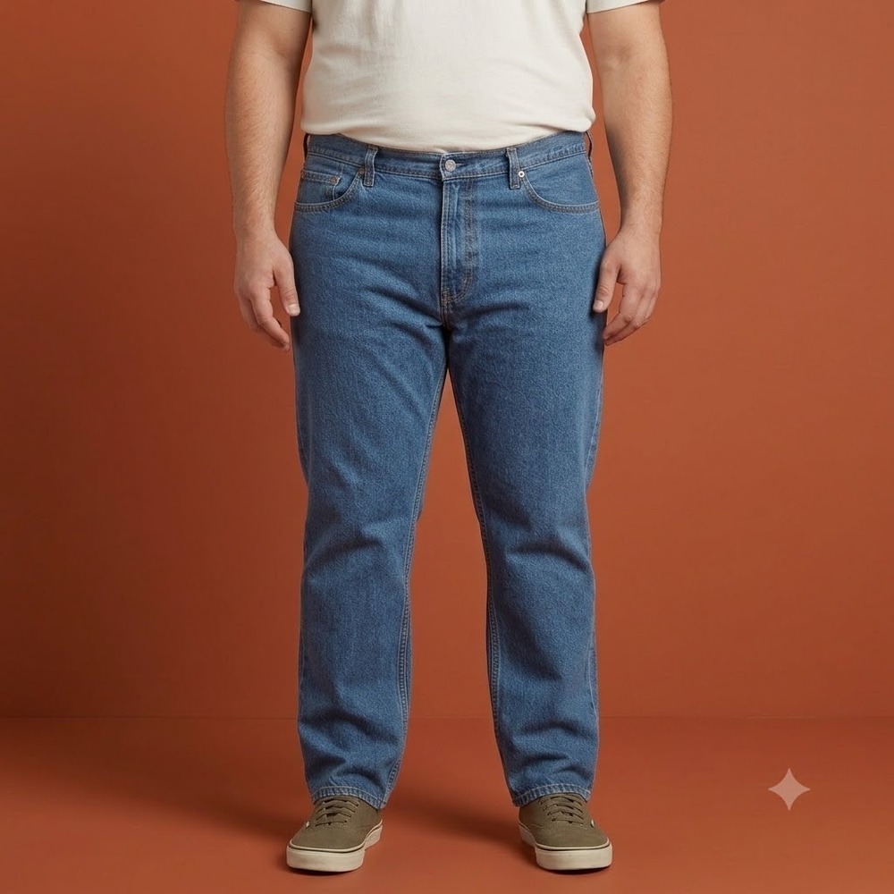 Levi's‎ 505 Regular Fit Jeans Mens 38x29 Blue Denim Cotton
